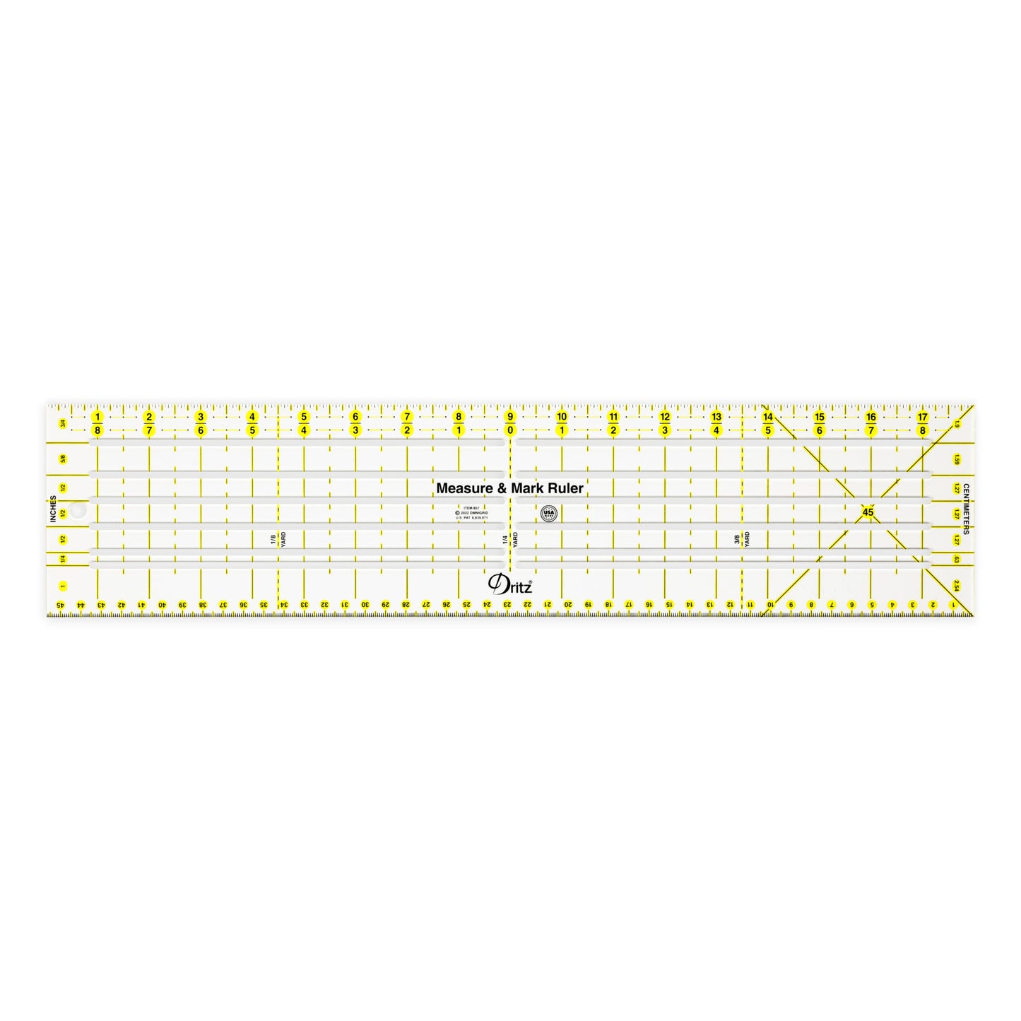 Règle de mesure et de marquage