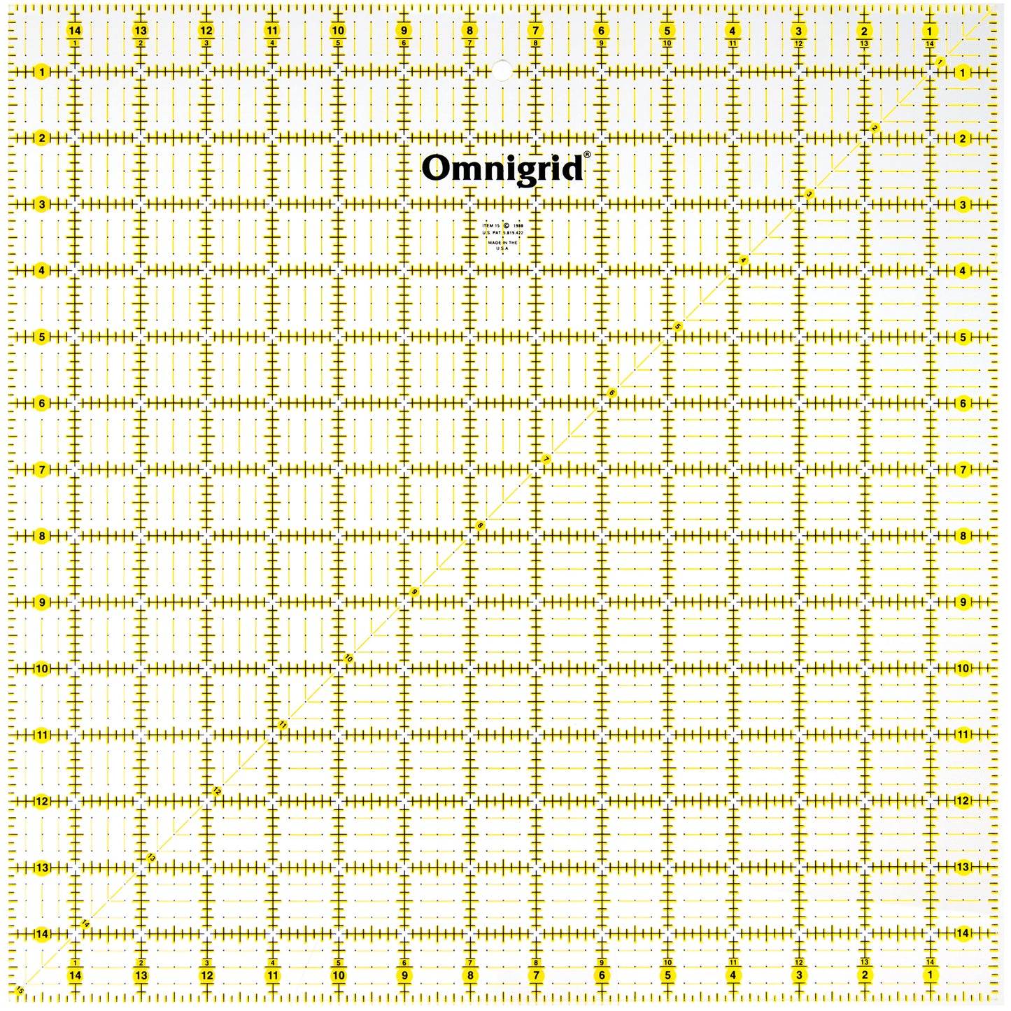 Square Ruler, 15" x 15"