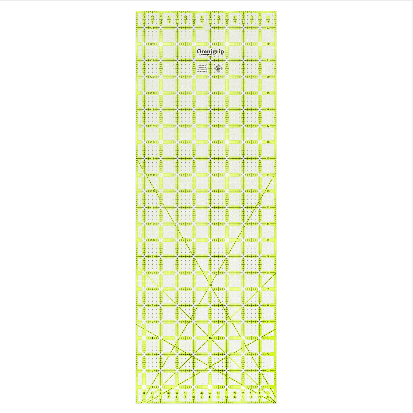 Neon Rectangle Ruler, 8-1/2" x 24"