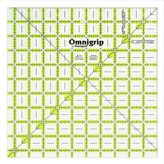 Neon Square Ruler, 10-1/2" x 10-1/2"